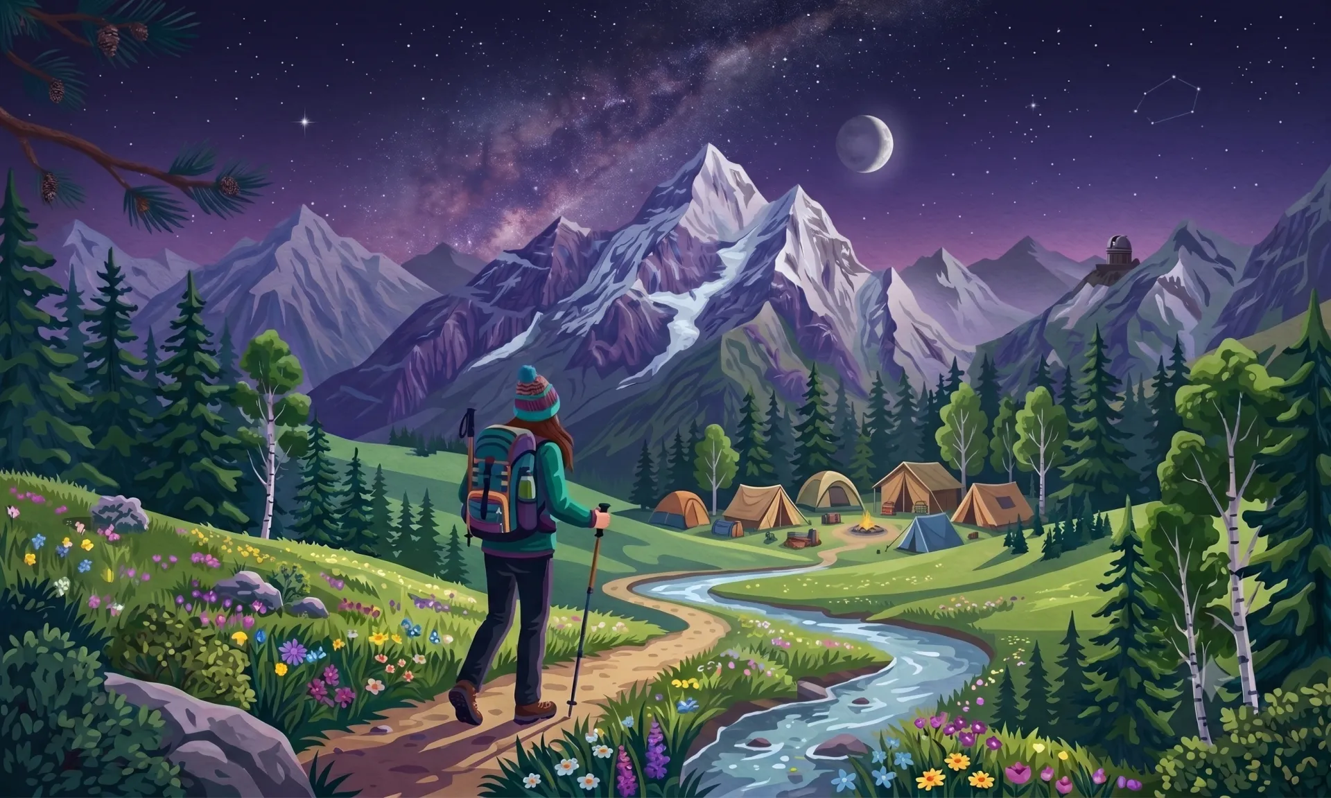 Escape to nature